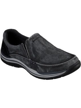Skechers Men's Expected Avillo Walking Slip-ins Air-Cooled Goga Mat vintage wash